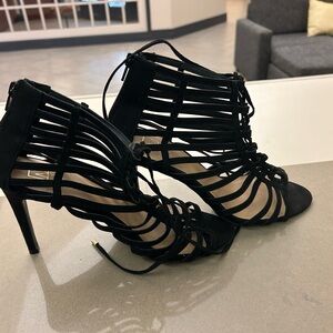 Pumps Zipper back Material Girl pumps! Size 9-sexy